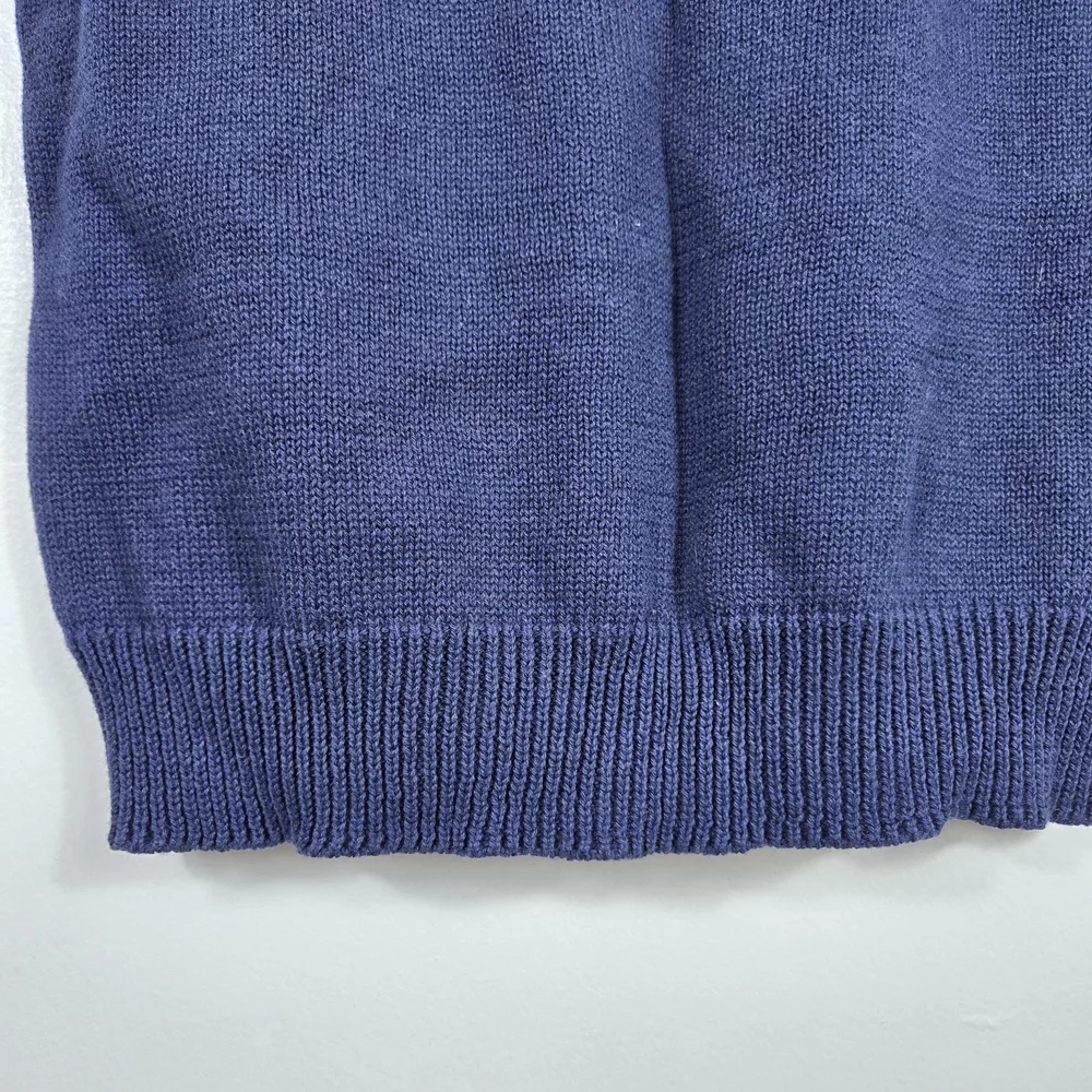 Gymboree Boys Navy‎ Classic Cable Knit Sleeveless Preppy Sweater Vest Small NEW